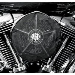 PartzBiz HD DS10112050 - RSD Nostalgia Venturi Stage 1 เครื่องฟอกอากาศ Harley Sportster XL Black Contrast Cut | 0206-2070-BH PartzBiz HD DS10112050 - RSD Nostalgia Venturi Stage 1 เครื่องฟอกอากาศ Harley Sportster XL Black Contrast Cut | 0206-2070-BH
