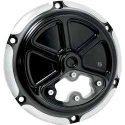 PartzBiz HD PM0177-2035-BM - Roland Sands RSD Black Contrast Cut Clarity Derby Cover Harley Sportster 04-14 | 0177-2035-บีเอ็ม PartzBiz HD PM0177-2035-BM - Roland Sands RSD Black Contrast Cut Clarity Derby Cover Harley Sportster 04-14 | 0177-2035-บีเอ็ม