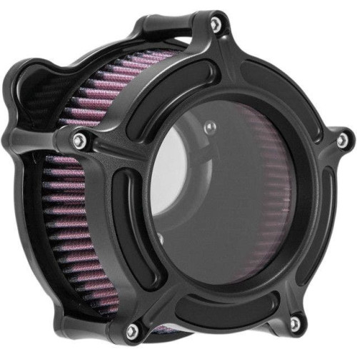 PartzBiz HD: 4404808-Roland Sands RSD Black Ops Clarion Stage 1 Air Cleaner Harley Cable Big Twin | 0206-2126-SMB