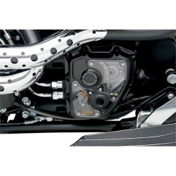 PartzBiz HD PM0177-2003-SMB - Roland Sands RSD Black Ops Clarity Cam Timing ครอบคลุม Harley Twin Cam 01-15 Non FL | 0177-2003-SMB