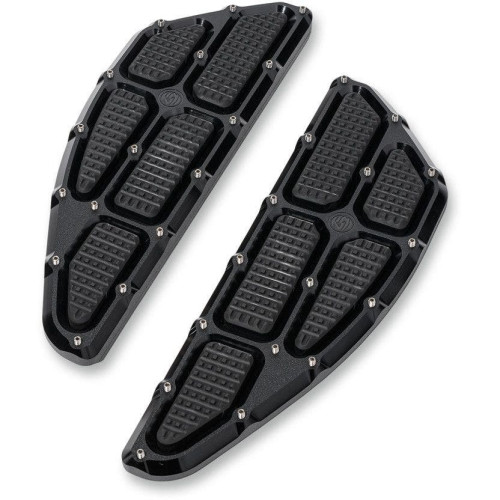 PartzBiz HD: 4404778-Roland Sands RSD Black Ops Traction Driver Front Floorboards Harley FL 84-17 | 0036-1011-SMB PartzBiz HD: 4404778-Roland Sands RSD Black Ops Traction Driver Front Floorboards Harley FL 84-17 | 0036-1011-SMB