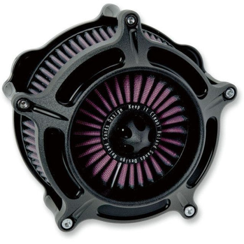 PartzBiz HD: 4404782-Roland Sands RSD Black Ops Turbine Stage 1 Air Cleaner Harley 91-19 XL CV EFI | 0206-2039-SMB PartzBiz HD: 4404782-Roland Sands RSD Black Ops Turbine Stage 1 Air Cleaner Harley 91-19 XL CV EFI | 0206-2039-SMB