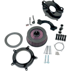 PartzBiz HD PM0206-2037-B - Roland Sands RSD Black Turbine Stage1 เครื่องฟอกอากาศ Harley 99-17 Cable Big Twin | 0206-2037-บี PartzBiz HD PM0206-2037-B - Roland Sands RSD Black Turbine Stage1 เครื่องฟอกอากาศ Harley 99-17 Cable Big Twin | 0206-2037-บี