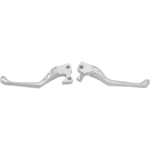 PartzBiz HD: 4404788-Roland Sands RSD Chrome Avenger Clutch Brake Levers Harley FLHT 14-15 | 0062-4016-CH