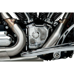 PartzBiz HD PM0177-2005-CH - Roland Sands RSD Chrome Clarity Cam Timing Covers สำหรับ Harley Twin Cam FL 01-15 | 0177-2005-ช PartzBiz HD PM0177-2005-CH - Roland Sands RSD Chrome Clarity Cam Timing Covers สำหรับ Harley Twin Cam FL 01-15 | 0177-2005-ช