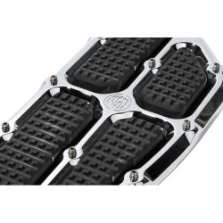 PartzBiz HD PM0036-1011-CH - Roland Sands RSD Chrome Traction Driver แผ่นพื้นด้านหน้า Harley FL 84-17 | 0036-1011-ช PartzBiz HD PM0036-1011-CH - Roland Sands RSD Chrome Traction Driver แผ่นพื้นด้านหน้า Harley FL 84-17 | 0036-1011-ช