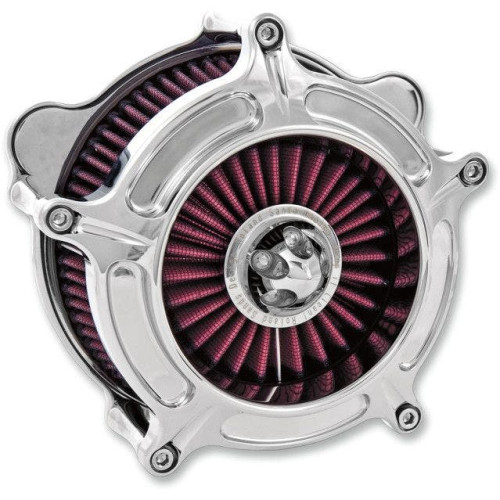 PartzBiz HD: 4404769-Roland Sands RSD Chrome Turbine Stage 1 Air Cleaner Harley 91-19 XL CV EFI | 0206-2039-CH PartzBiz HD: 4404769-Roland Sands RSD Chrome Turbine Stage 1 Air Cleaner Harley 91-19 XL CV EFI | 0206-2039-CH