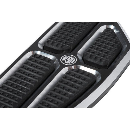 PartzBiz HD: 4404734-Roland Sands RSD Contrast Boss Rider Driver Front Floorboards Harley FL 84-17 | 0036-1010-BM
