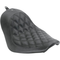 PartzBiz HD MD76906 - Roland Sands RSD Mustang Boss Black Stitched Solo Seat Harley Softail 06-17 | 76906 PartzBiz HD MD76906 - Roland Sands RSD Mustang Boss Black Stitched Solo Seat Harley Softail 06-17 | 76906