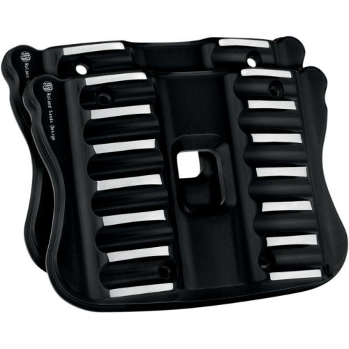 PartzBiz HD: 4404747-Roland Sands RSD Nostalgia Black Contrast Cut Rocker Box Covers Harley XL 04-14 | แฮนด์ 0177-2023-BH PartzBiz HD: 4404747-Roland Sands RSD Nostalgia Black Contrast Cut Rocker Box Covers Harley XL 04-14 | แฮนด์ 0177-2023-BH