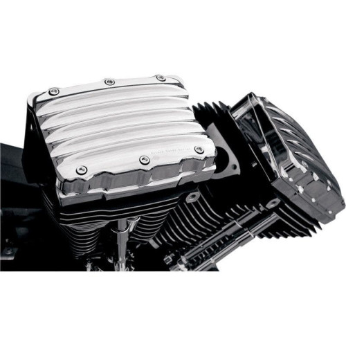 PartzBiz HD: 4404718-Roland Sands RSD Nostalgia Chrome Rocker Box Covers สำหรับ Harley Twin Cam 99-15 | 0177-2002-ช PartzBiz HD: 4404718-Roland Sands RSD Nostalgia Chrome Rocker Box Covers สำหรับ Harley Twin Cam 99-15 | 0177-2002-ช