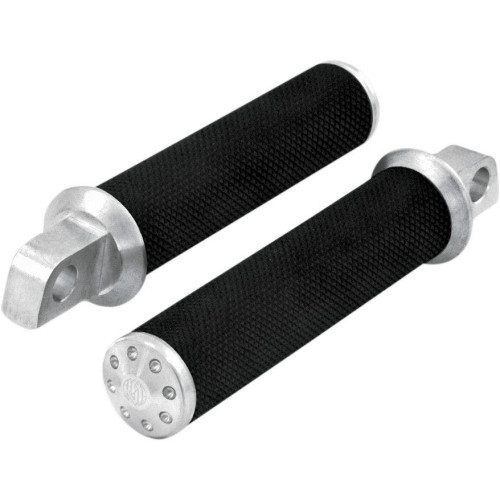PartzBiz HD: 4404721-Roland Sands RSD Tracker 45 Degree Male Mount Foot Pegs for Harley - Chrome - 0035-1087-CH