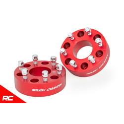 PartzBiz HD RT-1101RED - Rough Country 1101RED 2" Wheel Spacers Pair 88-18 Silverado Sierra GM SUV 6x5.5 silverado sierra suburban yukon tahoe 2wd 4wd rim tire PartzBiz HD RT-1101RED - Rough Country 1101RED 2" Wheel Spacers Pair 88-18 Silverado Sierra GM SUV 6x5.5 silverado sierra suburban yukon tahoe 2wd 4wd rim tire
