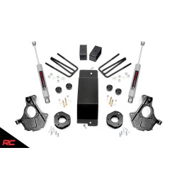 PartzBiz HD RT-12130 - Rough Country 12130 3.5" Lifted Knuckle 2014-2018 Chevy Silverado Sierra 1500 4wd 4x4 GMC Best New Suspension System Shocks Blocks Axles Spacers N3 Upgrade High Country LTZ Z71 PartzBiz HD RT-12130 - Rough Country 12130 3.5" Lifted Knuckle 2014-2018 Chevy Silverado Sierra 1500 4wd 4x4 GMC Best New Suspension System Shocks Blocks Axles Spacers N3 Upgrade High Country LTZ Z71