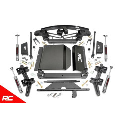 PartzBiz HD RT-27630 - Rough Country 276.20 6" Suspension Lift Kit 88-98 Chevy K1500 Tahoe Yukon 4WD Suburban K5 Blazer K15 K20 Truck Shocks Springs Cross member Skid Plate Best New Upgrade PartzBiz HD RT-27630 - Rough Country 276.20 6" Suspension Lift Kit 88-98 Chevy K1500 Tahoe Yukon 4WD Suburban K5 Blazer K15 K20 Truck Shocks Springs Cross member Skid Plate Best New Upgrade