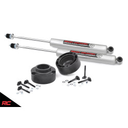 PartzBiz HD RT-374.20 - Rough Country 374.20 Front 2.5" Leveling Kit N3 Shocks 1994-2012 Dodge Ram 3500 4x4 best new suspension upgrade system limited trx st express long horn big horn laramie offroad shocks spring spacers PartzBiz HD RT-374.20 - Rough Country 374.20 Front 2.5" Leveling Kit N3 Shocks 1994-2012 Dodge Ram 3500 4x4 best new suspension upgrade system limited trx st express long horn big horn laramie offroad shocks spring spacers