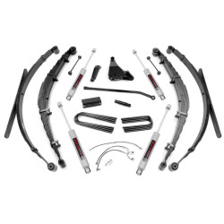 PartzBiz HD RT-488.20 - Rough Country 488.20 8" Lift Kit w/ N3 Shocks 99-04 Ford F250 F350 Super Duty 4wd 4x4 Diesel Offroad best new steering upgrade Shock Absorber leaf springs PartzBiz HD RT-488.20 - Rough Country 488.20 8" Lift Kit w/ N3 Shocks 99-04 Ford F250 F350 Super Duty 4wd 4x4 Diesel Offroad best new steering upgrade Shock Absorber leaf springs