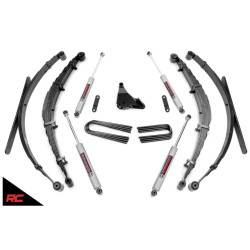 PartzBiz HD RT-50130 - Rough Country 50130 4" Lift Kit w/ N3 Shocks 99-04 Ford Super Duty F250 F350 4WD Super Duty Diesel Powerstroke 4wd 4x4 Offroad best new steering upgrade Shock Absorber leaf spring suspension PartzBiz HD RT-50130 - Rough Country 50130 4" Lift Kit w/ N3 Shocks 99-04 Ford Super Duty F250 F350 4WD Super Duty Diesel Powerstroke 4wd 4x4 Offroad best new steering upgrade Shock Absorber leaf spring suspension