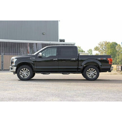 PartzBiz HD RT-569 - Rough Country 569 Front 2" Billet Leveling Lift Kit 2014-Up Ford F150 Suspension 4x4 4wd 2wd rwd Best new upgrade lift xlt sl fx4 king ranch lariat offroad Front shock spring spacers pucks PartzBiz HD RT-569 - Rough Country 569 Front 2" Billet Leveling Lift Kit 2014-Up Ford F150 Suspension 4x4 4wd 2wd rwd Best new upgrade lift xlt sl fx4 king ranch lariat offroad Front shock spring spacers pucks