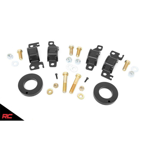 PartzBiz HD: 4404620-Rough Country 60400 2.0" Suspension Lift Kit for 2014-2019 Jeep Cherokee KL FWD 4WD 4x4 2wd Best new upgrade shock spring strut spacer offroad