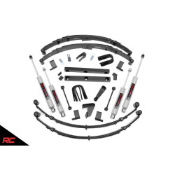 PartzBiz HD RT-620N2 - Rough Country 620N2 4" Lift Kit for 1987-1995 Jeep Wrangler YJ 4WD Suspension Lift Lifted Bump Steer Absorber Damper Best New Upgrade Kit System Suspension 4x4 Offroad PartzBiz HD RT-620N2 - Rough Country 620N2 4" Lift Kit for 1987-1995 Jeep Wrangler YJ 4WD Suspension Lift Lifted Bump Steer Absorber Damper Best New Upgrade Kit System Suspension 4x4 Offroad