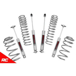 PartzBiz HD RT-653.20 - Rough Country 653.20 2.5" Lift Kit w/ N3 Shocks for 1997-2006 Jeep Wrangler TJ LJ 4.0L 6 Cylinder 4wd 4x4 Best New Suspension Upgrade Offroad System PartzBiz HD RT-653.20 - Rough Country 653.20 2.5" Lift Kit w/ N3 Shocks for 1997-2006 Jeep Wrangler TJ LJ 4.0L 6 Cylinder 4wd 4x4 Best New Suspension Upgrade Offroad System