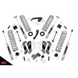PartzBiz HD RT-69430 - Rough Country 69430 3.5" Lift Kit 2007-2018 Jeep Wrangler JK 4DR Suspension Lift Best New Suspension Lift Kit Upgrade Offroad Custom Unlimited Sport Rubicon Moab Sahara 2 4 Door 4x4 4wd 2wd Front Axle PartzBiz HD RT-69430 - Rough Country 69430 3.5" Lift Kit 2007-2018 Jeep Wrangler JK 4DR Suspension Lift Best New Suspension Lift Kit Upgrade Offroad Custom Unlimited Sport Rubicon Moab Sahara 2 4 Door 4x4 4wd 2wd Front Axle