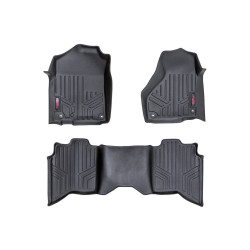 PartzBiz HD RT-M-31213 - Rough Country M-31213 Heavy Duty All Weather Floor Mat Set 12-18 Dodge Ram 1500 Best New Upgrade Limited Long Horn Express Crew Cab Long Short Bed Mega Crew Cab 4x4 Offroad hemi V8 V6 Rebel PartzBiz HD RT-M-31213 - Rough Country M-31213 Heavy Duty All Weather Floor Mat Set 12-18 Dodge Ram 1500 Best New Upgrade Limited Long Horn Express Crew Cab Long Short Bed Mega Crew Cab 4x4 Offroad hemi V8 V6 Rebel