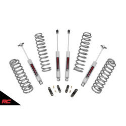 PartzBiz HD RT-PERF678 - Rough Country PERF678 2.5" Lift Kit w/ N3 Shocks for 2007-2018 Jeep Wrangler JK 4WD Best New Suspension Lift Kit Upgrade Offroad Custom Unlimited Sport Rubicon Moab Sahara 2 Door 4x4 4wd Axle PartzBiz HD RT-PERF678 - Rough Country PERF678 2.5" Lift Kit w/ N3 Shocks for 2007-2018 Jeep Wrangler JK 4WD Best New Suspension Lift Kit Upgrade Offroad Custom Unlimited Sport Rubicon Moab Sahara 2 Door 4x4 4wd Axle