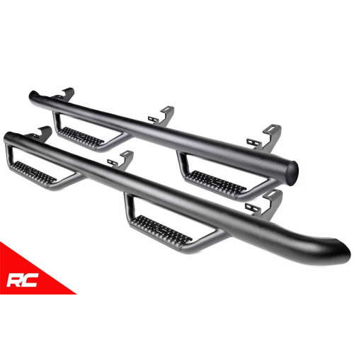 PartzBiz HD: 4404505-Rough Country RCJ1866 Nerf Bar Hoop Steps Rails for 2018-Up Jeep Wrangler JL 4DR Suspension Rubicon Sahara Sport Unlimited 4 door 2 door Lifted shock spring spacers best new upgrade replacement custom PartzBiz HD: 4404505-Rough Country RCJ1866 Nerf Bar Hoop Steps Rails for 2018-Up Jeep Wrangler JL 4DR Suspension Rubicon Sahara Sport Unlimited 4 door 2 door Lifted shock spring spacers best new upgrade replacement custom