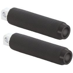 PartzBiz HD DS16202205 - Rough Craft Black Knurled Foot Peg ชาย Mount Clevis Harley และ Custom RC-400-000 PartzBiz HD DS16202205 - Rough Craft Black Knurled Foot Peg ชาย Mount Clevis Harley และ Custom RC-400-000