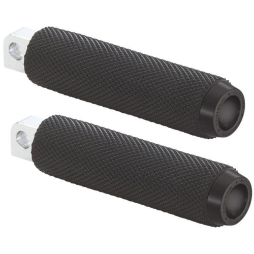 PartzBiz HD: 4404517-Rough Craft Black Knurled Foot Peg Male Mount Clevis Harley & Custom RC-400-000 PartzBiz HD: 4404517-Rough Craft Black Knurled Foot Peg Male Mount Clevis Harley & Custom RC-400-000