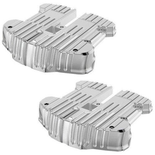 PartzBiz HD: 4404483-หยาบ CRAFT Chrome Grooved Rocker กล่อง RC-610-001 Harley M8 มอเตอร์ 17-Up PartzBiz HD: 4404483-หยาบ CRAFT Chrome Grooved Rocker กล่อง RC-610-001 Harley M8 มอเตอร์ 17-Up