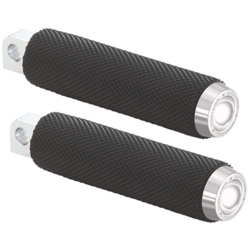 PartzBiz HD: 4404485-Rough Craft Chrome Knurled Foot Peg Male Mount Clevis Harley Custom RC-400-0001 PartzBiz HD: 4404485-Rough Craft Chrome Knurled Foot Peg Male Mount Clevis Harley Custom RC-400-0001
