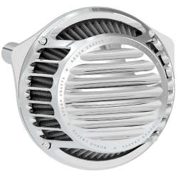 PartzBiz HD DS10102738 - Rough Craft Chrome Round กรองแอร์ RC-600-014 Harley Twin Cam 99-17 PartzBiz HD DS10102738 - Rough Craft Chrome Round กรองแอร์ RC-600-014 Harley Twin Cam 99-17