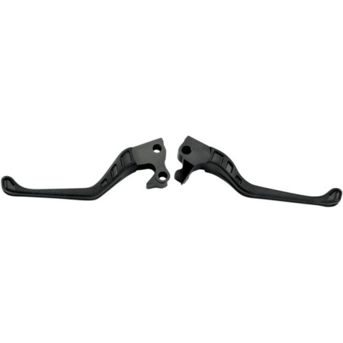 PartzBiz HD: 4404494-Roland Sands RSD Avenger Inlay Black Ops Brake Clutch Levers for Harley 08-13 Touring FLH/T - 0062-4007-SMB