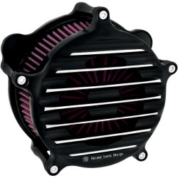 PartzBiz HD DS10101192 - RSD Nostalgia Venturi Stage 1 เครื่องฟอกอากาศ Harley Touring 08-13 Black Contrast Cut | 0206-2072-BH PartzBiz HD DS10101192 - RSD Nostalgia Venturi Stage 1 เครื่องฟอกอากาศ Harley Touring 08-13 Black Contrast Cut | 0206-2072-BH