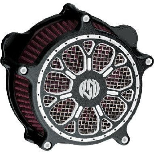 PartzBiz HD: 4404440-RSD Venturi Delmar Contrast Cut Air Cleaner for Harley Big Twin 93-14 PartzBiz HD: 4404440-RSD Venturi Delmar Contrast Cut Air Cleaner for Harley Big Twin 93-14