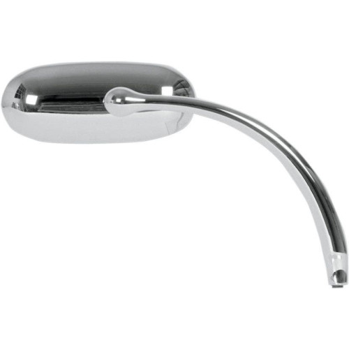 PartzBiz HD: 4404453-Russ Wernimont Designs RWD Left Side Chrome Oval Long Stem Mirror for Harley RWD-50071LC PartzBiz HD: 4404453-Russ Wernimont Designs RWD Left Side Chrome Oval Long Stem Mirror for Harley RWD-50071LC