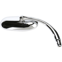 PartzBiz HD DS06400588 - Russ Wernimont Designs RWD ด้านซ้าย Chrome Oval กระจกก้านสั้นสำหรับ Harley RWD-50085LC PartzBiz HD DS06400588 - Russ Wernimont Designs RWD ด้านซ้าย Chrome Oval กระจกก้านสั้นสำหรับ Harley RWD-50085LC