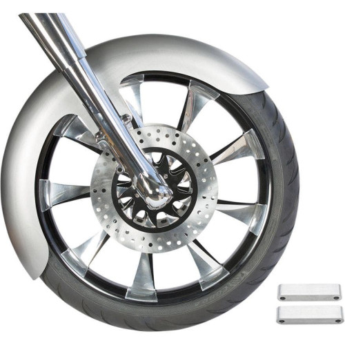 PartzBiz HD: 4404418-Russ Wernimont RWD 21" Front Wrapper Fender 5.5" W OCF Style Harley FLH/T 14-18 PartzBiz HD: 4404418-Russ Wernimont RWD 21" Front Wrapper Fender 5.5" W OCF Style Harley FLH/T 14-18