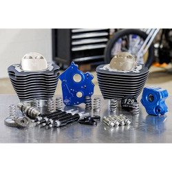 PartzBiz HD SS310-1227 - S&S 129 ” M8 Big Bore Oil Cool Power Pack Black Pushrod Gear Highlight สำหรับ Harley | 310-1227 PartzBiz HD SS310-1227 - S&S 129 ” M8 Big Bore Oil Cool Power Pack Black Pushrod Gear Highlight สำหรับ Harley | 310-1227