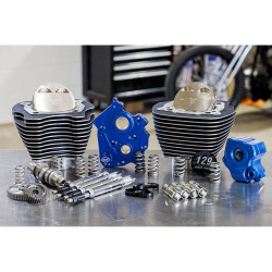 PartzBiz HD SS310-1224 - S&S 129 ” M8 Big Bore Oil Cool Power Pack Chrome Pushrod Gear Highlight สำหรับ Harley | 310-1224 PartzBiz HD SS310-1224 - S&S 129 ” M8 Big Bore Oil Cool Power Pack Chrome Pushrod Gear Highlight สำหรับ Harley | 310-1224