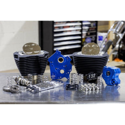 PartzBiz HD SS310-1234 - S&S 132 ” M8 Big Bore Oil Cool Power Pack กระบอกสูบ Chrome Pushrod Gear สำหรับ Harley | 310-1234 PartzBiz HD SS310-1234 - S&S 132 ” M8 Big Bore Oil Cool Power Pack กระบอกสูบ Chrome Pushrod Gear สำหรับ Harley | 310-1234