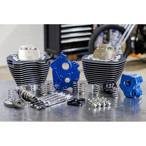 PartzBiz HD: 4404366-S&S 132 ” M8 Big Bore Oil Cool Power Pack Chrome Pushrod Gear Highlight สำหรับ Harley | 310-1232 PartzBiz HD: 4404366-S&S 132 ” M8 Big Bore Oil Cool Power Pack Chrome Pushrod Gear Highlight สำหรับ Harley | 310-1232