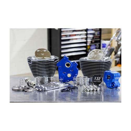 PartzBiz HD: 4404369-S&S 132 ” M8 Big Bore Water Cool Power Pack Chrome Pushrod Gear Granite 4 Harley | 310-1236 PartzBiz HD: 4404369-S&S 132 ” M8 Big Bore Water Cool Power Pack Chrome Pushrod Gear Granite 4 Harley | 310-1236