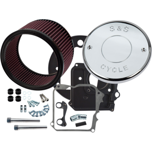 PartzBiz HD: 4404333-S&S 170-0294E Air Cleaner Kit Chrome Nostalgic Script Cover Indian Touring 14-Up PartzBiz HD: 4404333-S&S 170-0294E Air Cleaner Kit Chrome Nostalgic Script Cover Indian Touring 14-Up