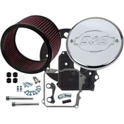 PartzBiz HD SS170-0295E - S&S 170-0295E Air Cleaner Kit Chrome Etched Logo Cover Indian Touring 14-Up PartzBiz HD SS170-0295E - S&S 170-0295E Air Cleaner Kit Chrome Etched Logo Cover Indian Touring 14-Up