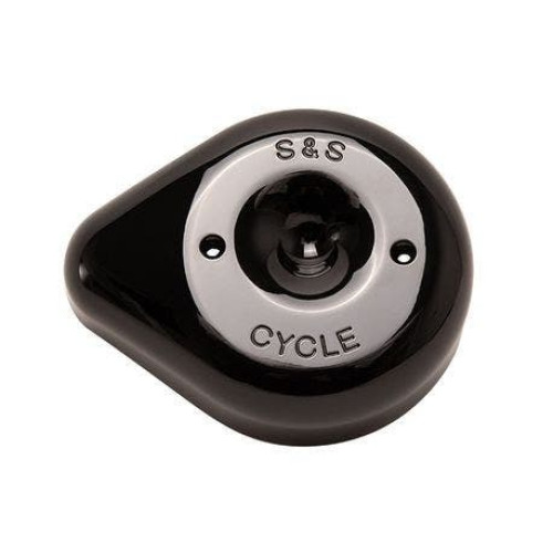 PartzBiz HD: 4404346-S&S 170-0531 Gloss Black Stealth Teardrop Air Cleaner Cover Harley M8 1014-0291