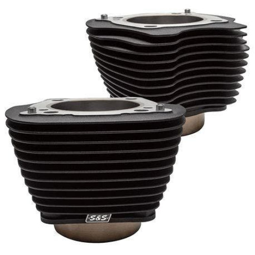 PartzBiz HD: 4404261-S&S 910-0683 สีดำ ไม่มีครีบไฮไลท์ 4 1/4” กระบอกสูบ M8 Harley 0931-0837 09310837 483260 PartzBiz HD: 4404261-S&S 910-0683 สีดำ ไม่มีครีบไฮไลท์ 4 1/4” กระบอกสูบ M8 Harley 0931-0837 09310837 483260